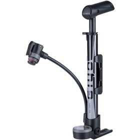 Resim 120psı Mini Bisiklet Pompası Bisiklet Pompası Bisiklet Hava Pompası Presta Schrader Vana Manuel Değiştirme İçin Uygundur Siyah 