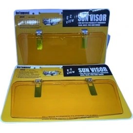 Resim Sun Visor Etiketçilere Sarı Holywood Güneşlik 