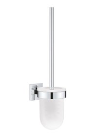 Resim Start Cube Quickfix Tuvalet Fırçası Seti, Duş/banyo Aksesuarları, Krom, 40977000 Siyah 