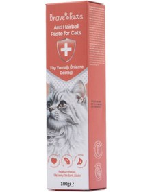Resim Brave Paws Anti Hairball 100 gr Kedi Macunu 