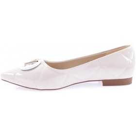 Resim Dgn 1030-23y Kadin V Tokali Babet 1030-2254-R0178 Bej 