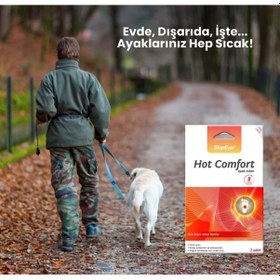 Resim Hot-comfort 8 Saat Etkili Ayak Isıtıcı Pad 2x2'li Paket Turuncu 
