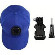 Resim Gaojunshop01 Mavi Puluz Beyzbol Şapkası Djı Osmo Action Aksiyon Kameraları İçin J Kancalı Bağlantı 