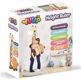 Resim Yuup Height Ruler Boy Ölçer Zürafa Boy Cetveli 