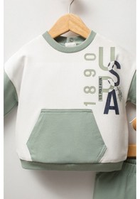 Resim U.s. Polo Assn Erkek Bebek Yeşil Takım Usb2554-c-v1 Yeşil 