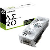 Resim Gıgabyte Geforce Rtx 5070 Ti Aero Oc 16g Gddr7 Rgb 16gb 256bit Dlss 4 Nvıdıa Gv-n507taero Oc-16gd Ekran Kartı 
