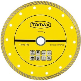 Resim Tomax Turbo Elmas Mermer - Granit Kesme Testere 180x2.2x22 