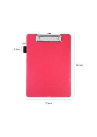 Resim Sekreterlik,a5 Küçük Boy,kapaksız,a5 Clipboard Vegan Suni Deri,17,5x24,5 Cm.,fuşya/pembe 