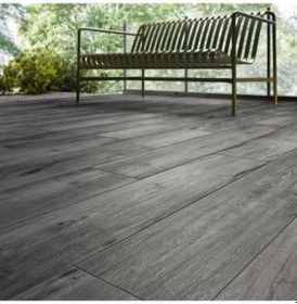 Resim VitrA 20x120 Aspenwood Koyu Grej Mat Porselen Karo K946241R0001VT 