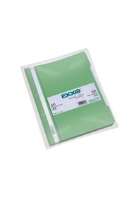 Resim Exxo Telli Dosya Plastik A4 Yeşil TT125 (50 Adet) 