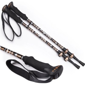 Resim Golden Quik Lock Dıştan Kilitli Trekking Batonu Çok Renkli 