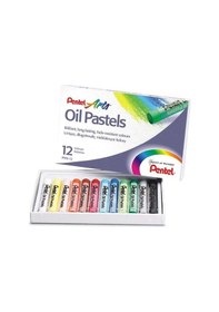 Resim Pentel Artist Yağlı Pastel Boya Seti 12 Renk 