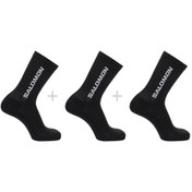Resim Salomon Unisex Çorap Everyday Crew 3'lü Paket Siyah 