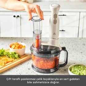 Resim Emsan Pro Multimax 6 In 1 Çok Amaçlı Mutfak Robotu Iconic Beige 