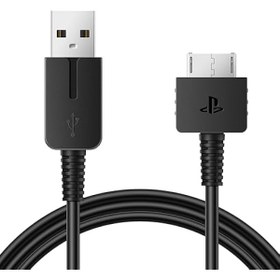 Resim Funturbo Yükseltilmiş PS Vita Şarj Kablosu, PlayStation Vita Şarj Kablosu PSV 1000 USB Veri ve Güç Şarj Kablosu 3.3ft 