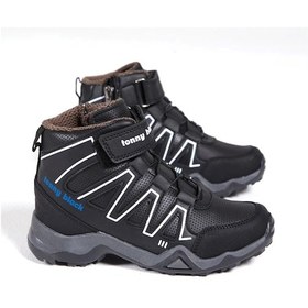 Resim Tonny Black TBS80 Erkek Çocuk Patik Bot SİYAH BEYAZ Siyah - Beyaz 