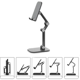 Resim OVLENG Masaüstü Katlanabilir Portatif Yeni Nesil Telefon Ve Tablet Tutucu 