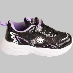 Resim minibonito Günlük Kız Çocuk Sneaker Lastik Bağcıklı Hologram Cırtlı Ayakkabı 