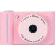 Resim Mufunye Kız Çocukları İçin Pembe Dijital Fotoğraf Makinesi - 1080p Video, 20mp Çift Kamerası, 2.0" Ips Ekran, Oyun Özelliği Ve Dahili Li-poly Batarya 