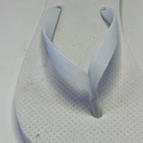 Resim Private 25 Adet Parmak Arası Beyaz Erkek Terlik Eva Taban 14 mm Flip Flop 44 Numara 