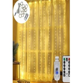 Resim 3x3 Perde LED Kumandalı 