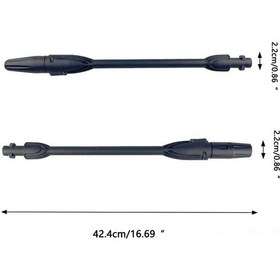 Resim Geeksen Karcher K2-k7 Yüksek Basınç Temizleyicilere Uygun Çok Fonksiyonlu Manzaralı/lotus Şekilli Sprey Aleti 