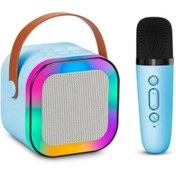 Resim Platoon Bluetooth Hoparlör BT+TF+USB+AUX Karaoke Mikrofonlu Platoon PL-4562 
