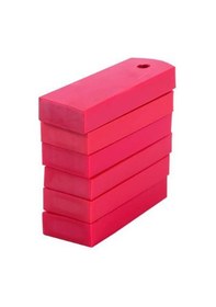 Resim Mühür Kauçuk Alaşım Kırmızı Jiklet Kaşe 6mmx15mmx40mm 