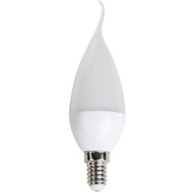 Resim 7w 3000k E14 Kıvrık Buji Led Ampul 