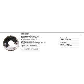 Resim VERTEX DİOT TABLASI FORD TRANSIT V184/RANGER/FOCUS/MAZDA 