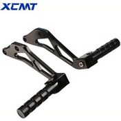 Resim Wangxi Segway X260 X160 Ve Sur Ron Light Bee S X İçin Siyah Yolcu Ayak Pedalları 