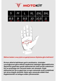 Resim Crazybull Eagle Mavi / Su Ve Rüzgar Geçirmez Kışlık Erkek Motosiklet Eldiveni + Buff 