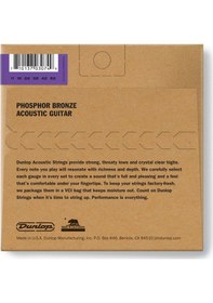 Resim Jim Dunlop Ph. Bronze Medium Light Dap1152 Takım Tel Akustik Gita 