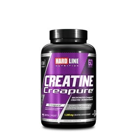 Resim Hardline Creatine Creapure 120 Kapsül 