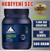 Resim Multipower Creatine Creapure Powder 500 Gram Aromasız 