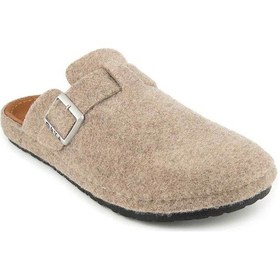 Resim Ranta 36803 Anatomik Keçe Erkek Terlik Bej Bej 