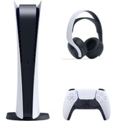 Resim Sony Playstation 5 dijital + Ps5 Pulse 3D 