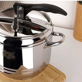 Resim Düdüklü Tencere 9 Lt , Home Perfect 9 Lt Düdüklü Tencere , Hascev Gri 