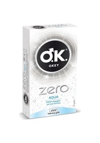 Resim Okey Zero Aqua Prezervatif 10'lu 