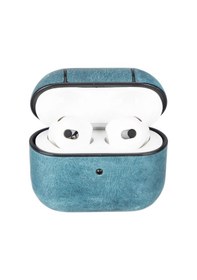 Resim Apple Uyumlu AirPods 3.nesil Deri Kılıf Juni Aa32 Mavi Mavi 