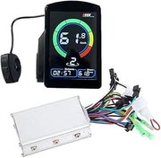 Resim Greethga Fırçasız Kontrol Cihazı, 350 W, su geçirmez renk, NC-81F, LCD ekran elektrikli bisiklet scooter, bisiklet scooter, bisiklet bisikleti (B) 
