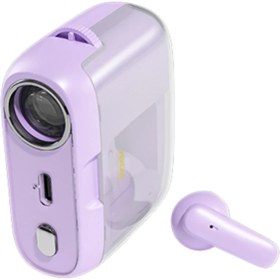 Resim Unband Wekome S28 Projektör Bluetooth Kulaklık Hafif Kulaklık Taşınabilir Tws Kablosuz Kulaklıklar 
