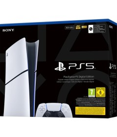 Resim Sony Playstation5 PS5 Slim Dijital Oyun Konsolu 1TB (İthalatçı Garantili) 