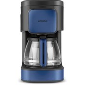 Resim Karaca Just Coffee Aroma 2 In 1 Filtre Kahve ve Çay Demleme Makinesi Marine 
