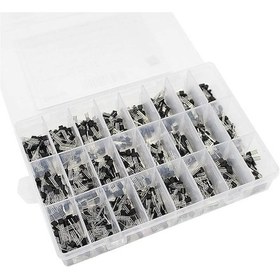 Resim Yaozixa 840 Adet To-92 Transistör Seti, 24 Farklı Npn/pnp Tipi Bc327/bc337/2n2222 Vb. Kutulu Elektronik Bileşen Paketi 