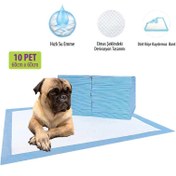 Resim Kiwi Pets KPPC-10807 Evcil Hayvan Eğitim Pedi 10'lu 