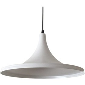 Resim Mylights 37 Cm Beyaz Içi Beyaz Modern Spor Metal Tekli Sarkı 