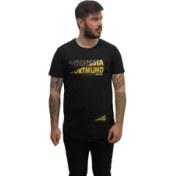 Resim Amor Man Borussıa Dortmund Dijital Baskılı Pamuk Outdoor Spor Erkek Tşört 
