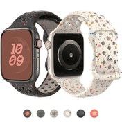 Resim NKE Delikli Spor Akıllı Saat Kordonu 