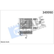 Resim KALE EVAPORATOR (FIAT DOBLO MPV - PUNTO 1.3JTD 1.9 JTD 00-12) 
